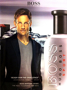 Jenson Button to be the new face of Hugo Boss