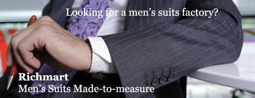 Made-to-measure suits factory