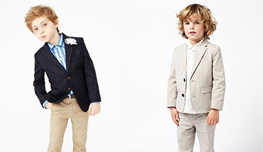Children are more cute when they wear suits