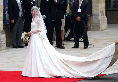 Kate Middleton's wedding dress arrives in Bulgaria