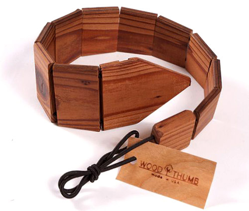 There are already wooden ties for men