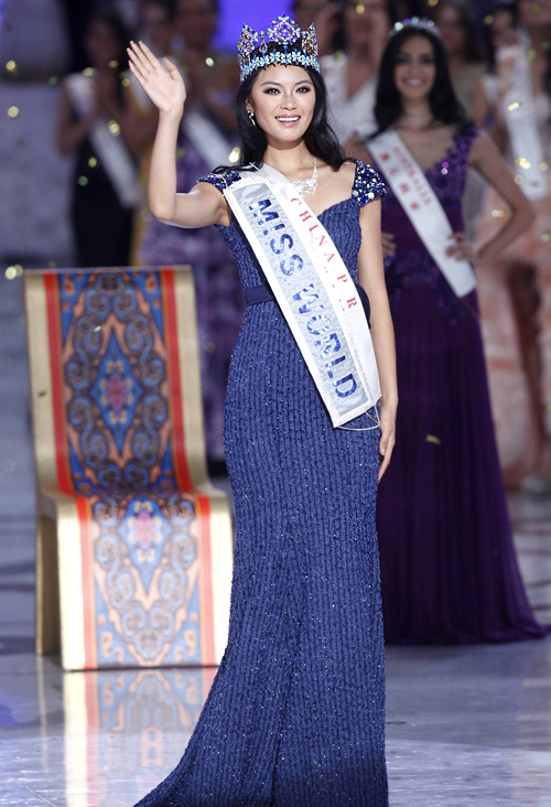 Miss China is the new Miss World 2012