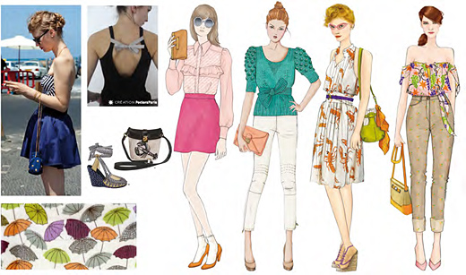 Technicolor Women's And Men's Wear Trends For Spring - Summer 2012