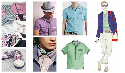 Technicolor Women's And Men's Wear Trends For Spring - Summer 2012