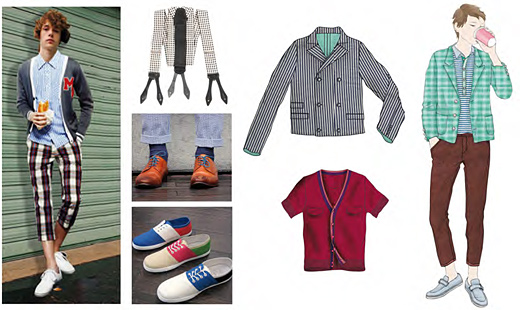 Technicolor Women's And Men's Wear Trends For Spring - Summer 2012