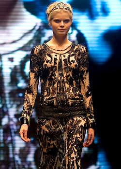 Roberto Cavalli showed Spring 2012 collection at Tel Aviv Fashion Week