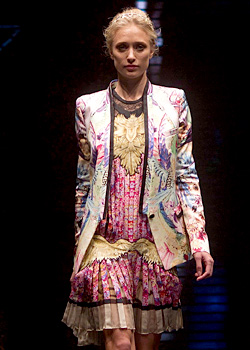 Roberto Cavalli showed Spring 2012 collection at Tel Aviv Fashion Week