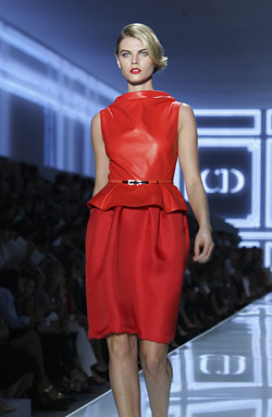 Christian Dior back on top at Paris fashion week with collection Spring-Summer 2012