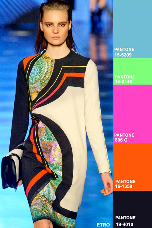 Colors fashion trend forecast: Fall-Winter 2014/2015 key color combos from TREND COUNCIL