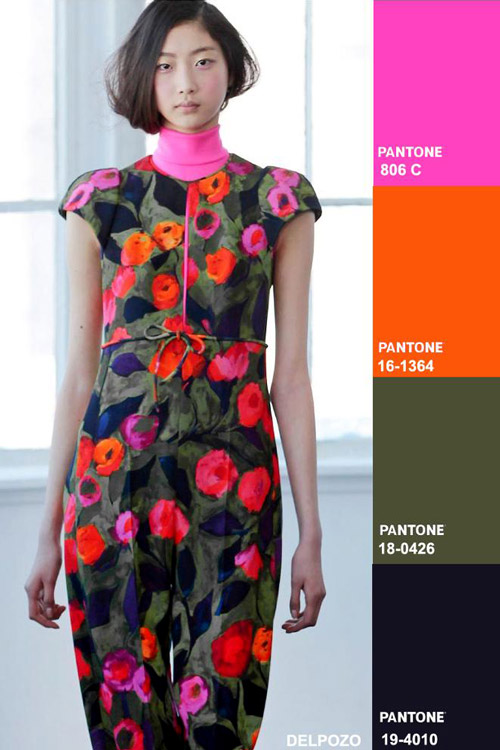 Colors fashion trend forecast: Fall-Winter 2014/2015 key color combos from TREND COUNCIL