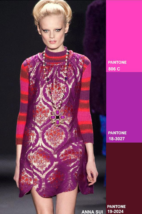 Colors fashion trend forecast: Fall-Winter 2014/2015 key color combos from TREND COUNCIL