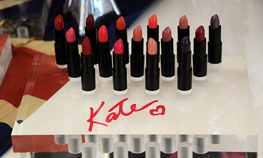 Kate Moss Presents Her First Personally Designed Lipstick Collection For Rimmel