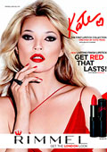 Kate Moss Presents Her First Personally Designed Lipstick Collection For Rimmel