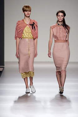 Lydia Delgado triumphed at Madrid fashion week