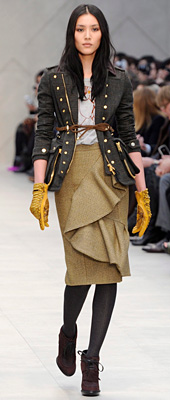 London Fashion Week presented new season fashion trends for Fall-Winter 2012-2013