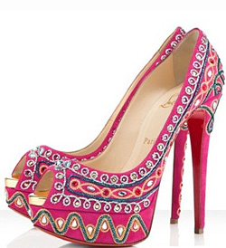Christian Louboutin attracted with his amazing Spring-Summer 2012 shoes collection