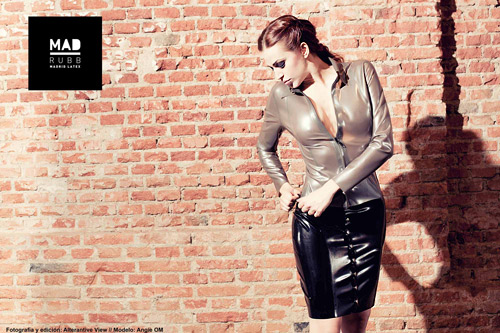 Crazy for latex clothing by MADRUBB