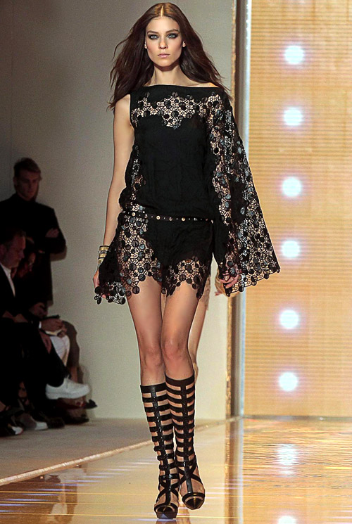Versace Spring-Summer 2013 collection at Milan Fashion Week
