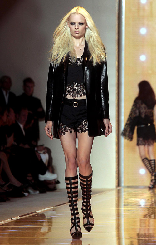 Versace Spring-Summer 2013 collection at Milan Fashion Week