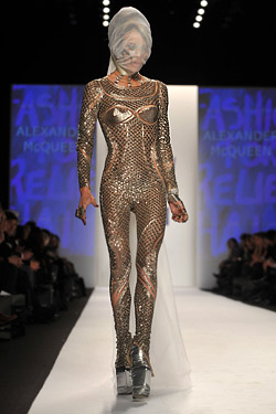 Creations by late fashion designer Alexander McQueen
