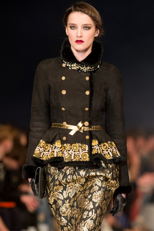 Fashion Philosophy Fashion Week Poland - Roksolana Bogutska's Fall-Winter 2013/2014 collection