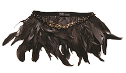 Feather jewelry for Fall-Winter 2011-2012