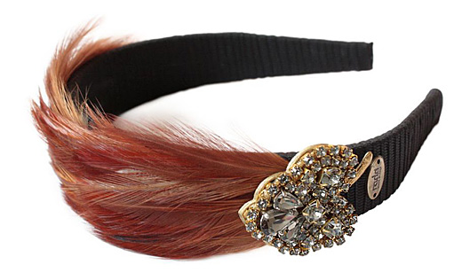 Feather jewelry for Fall-Winter 2011-2012