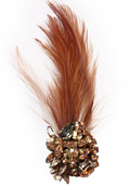 Feather jewelry for Fall-Winter 2011-2012