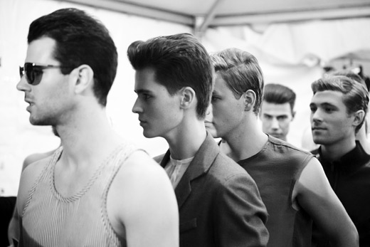 Backstage of Vienna fashion week through the eyes of a photographer