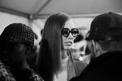 Backstage of Vienna fashion week through the eyes of a photographer