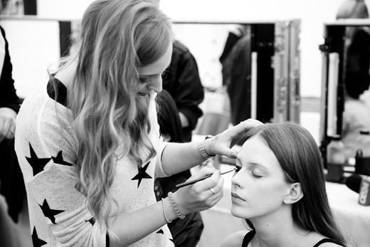 Backstage of Vienna fashion week through the eyes of a photographer
