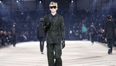 Fall-Winter 2017-2018 Menswear collection by Belgian designer Kris Van Assche for Dior during the Paris Fashion Week