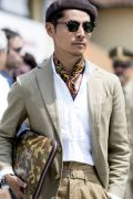 Photo 14 from album Pitti Uomo 92 Street Style View by Vincenzo Grillo