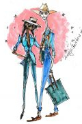 Photo 11 from album Pitti Uomo 92 Street Style in Sketches