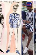 Photo 5 from album Pitti Uomo 92 Street Style in Sketches