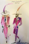 Photo 3 from album Pitti Uomo 92 Street Style in Sketches