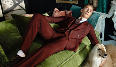 Tom Hiddleston - the new face of Gucci suits