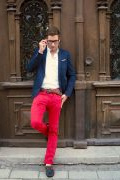 Photo 7 from album Pinterest Inspiration - How to wear colourful pants