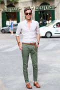 Photo 18 from album Pinterest Inspiration - How to wear colourful pants