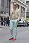 Photo 23 from album Pinterest Inspiration - How to wear colourful pants