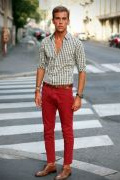 Photo 22 from album Pinterest Inspiration - How to wear colourful pants