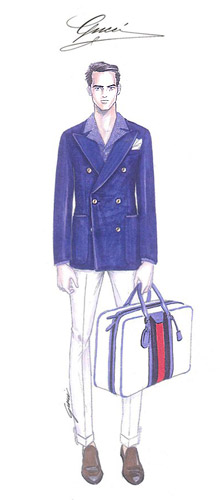 Gucci with new made-to-measure collection for Spring/Summer 2013