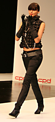 Markam fashion walked like The Queen`s warrior at the CPD trend show in Dusseldorf