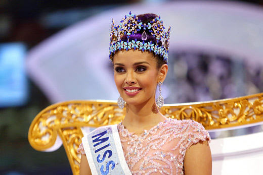 Megan Young was crowned Miss World 2013