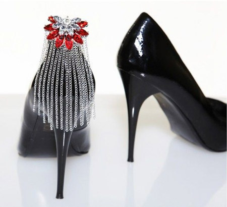 Blingbacks Spring-Summer 2013 collection - shoe heel accessories